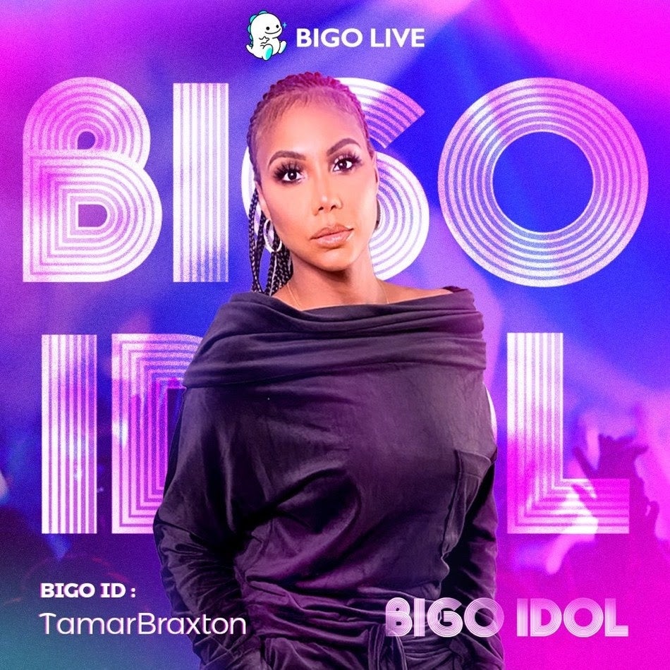 Tamar Braxton is set to judge BIGO IDOL on the BIGO LIVE app.
