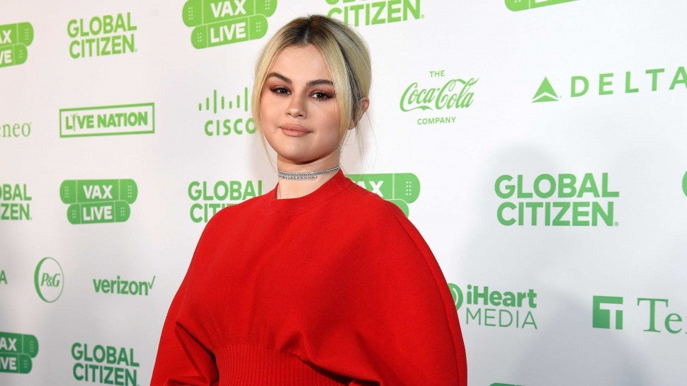 INGLEWOOD, CALIFORNIA: In this image released on May 2, Selena Gomez attends the Global Citizen VAX LIVE: The Concert To Reunite The World at SoFi Stadium in Inglewood, California. Global Citizen VAX LIVE: The Concert To Reunite The World will be broadcast on May 8, 2021.