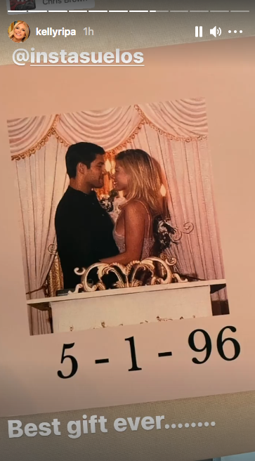 Kelly Ripa Mark Consuelos 25th Anniversary