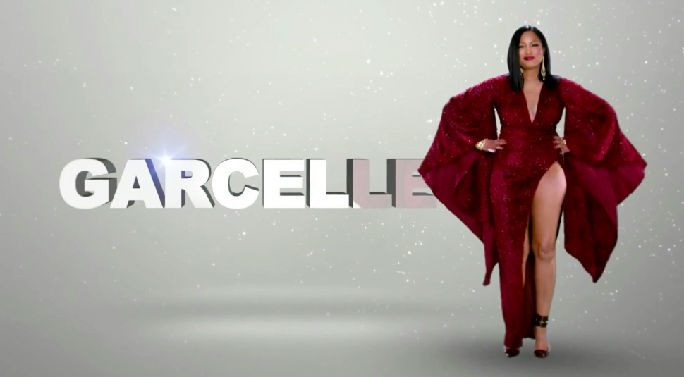 Garcelle Beauvais' season 11 title card for The Real Housewives of Beverly Hills