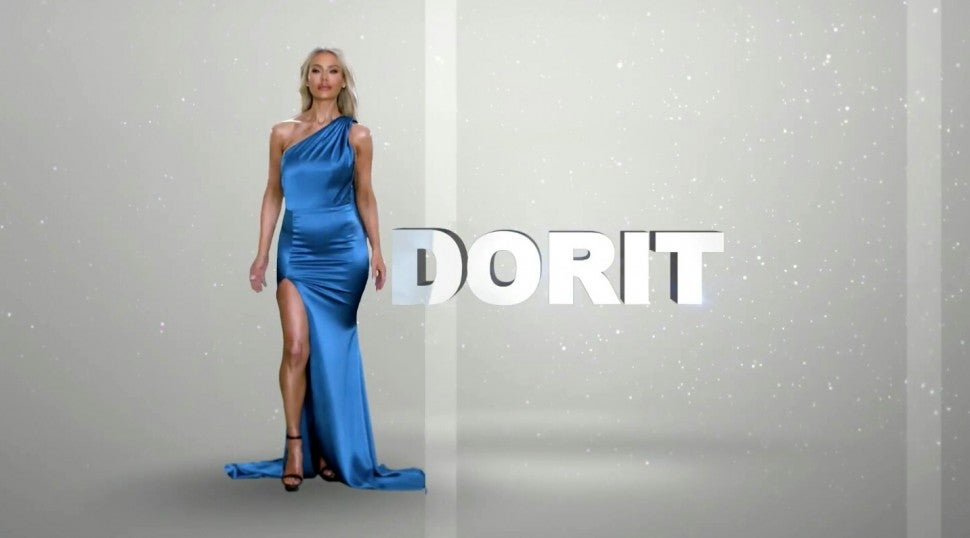 Dorit Kemsley's season 11 title card for The Real Housewives of Beverly Hills