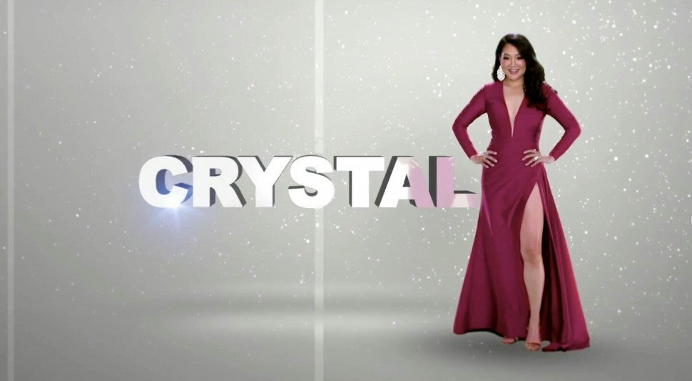 Crystal Kung Minkoff's season 11 title card for The Real Housewives of Beverly Hills