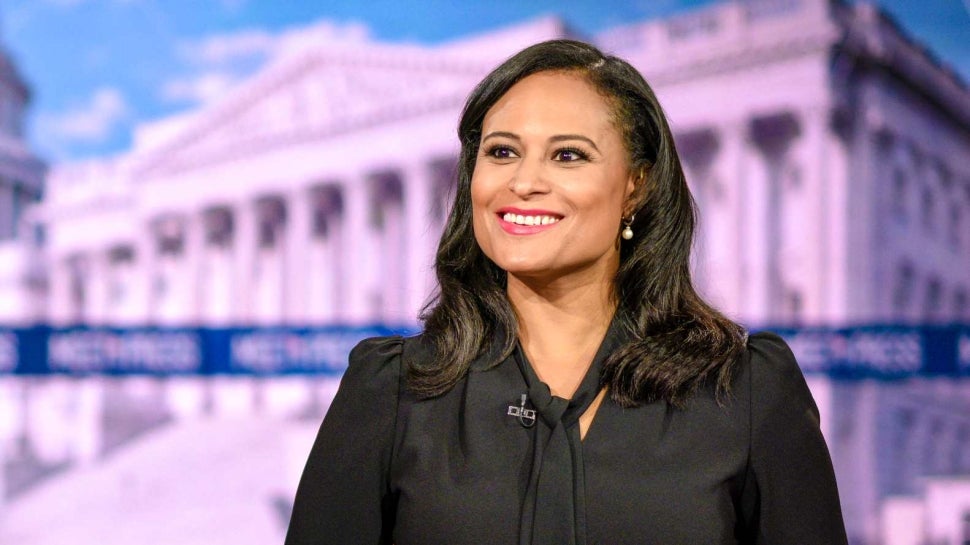  Moderator Chuck Todd and Kristen Welker, NBC News White House Correspondent, appear on "Meet the Press" in Washington, D.C., Sunday October 6, 2019.