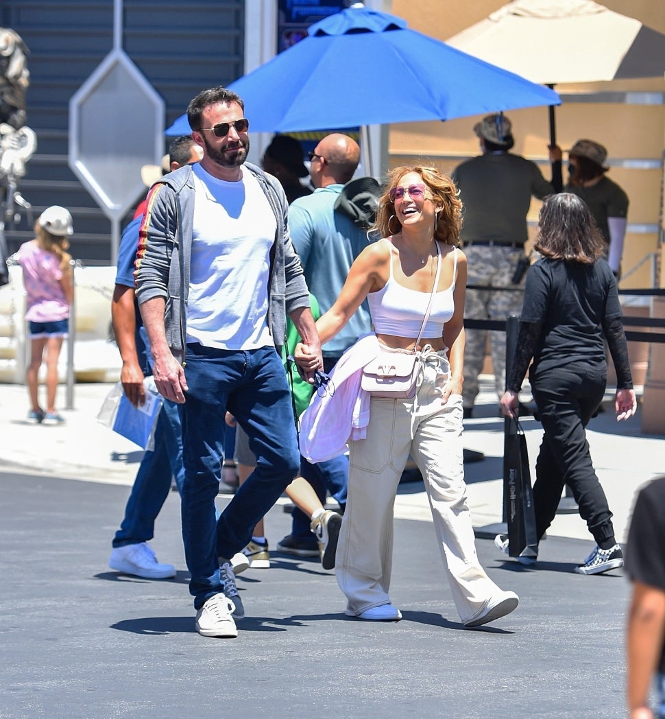 Jennifer Lopez Ben Affleck Universal Studios