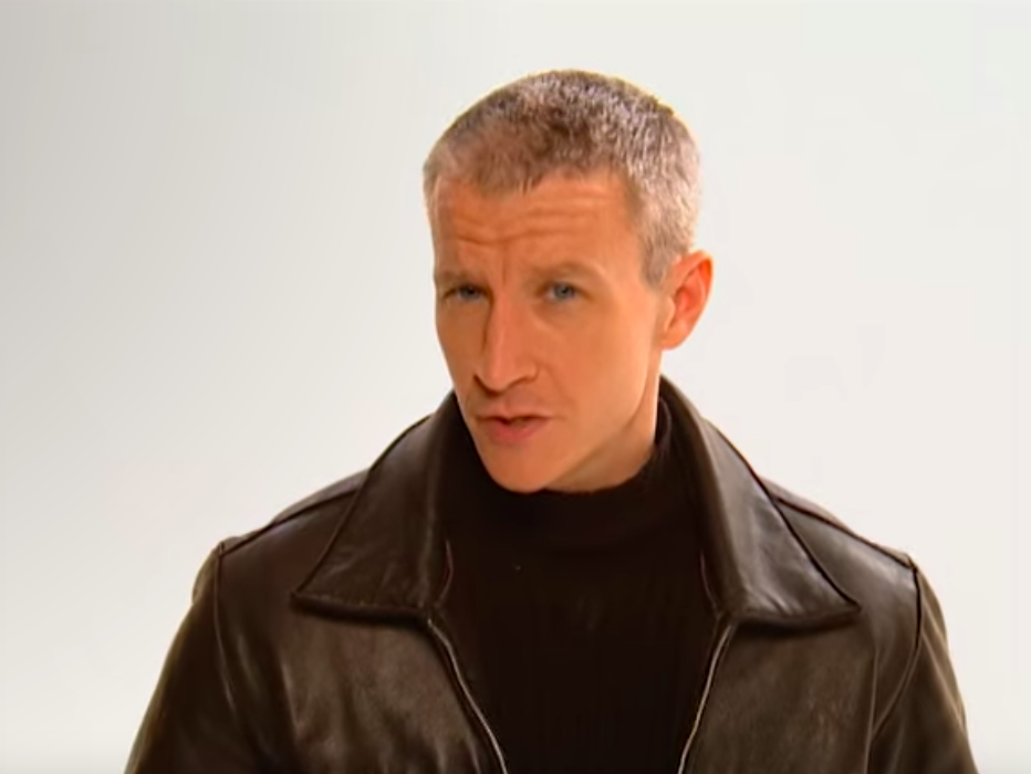 Anderson Cooper during the opening titles of 'The Mole.'