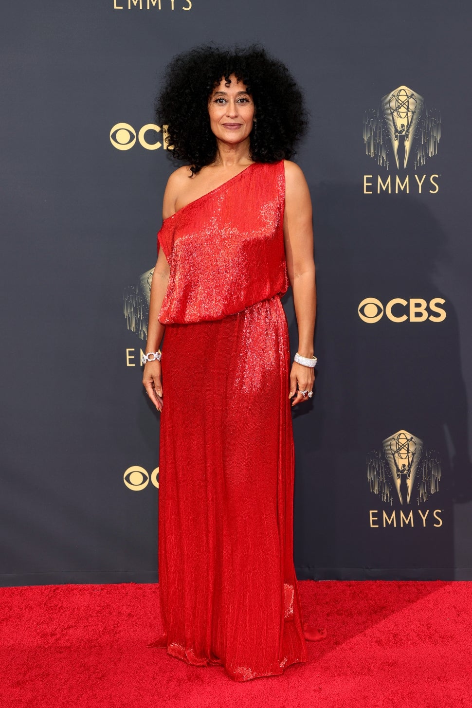 Tracee Ellis Ross attends the 73rd Primetime Emmy Awards at L.A. LIVE on September 19, 2021 in Los Angeles, California. 