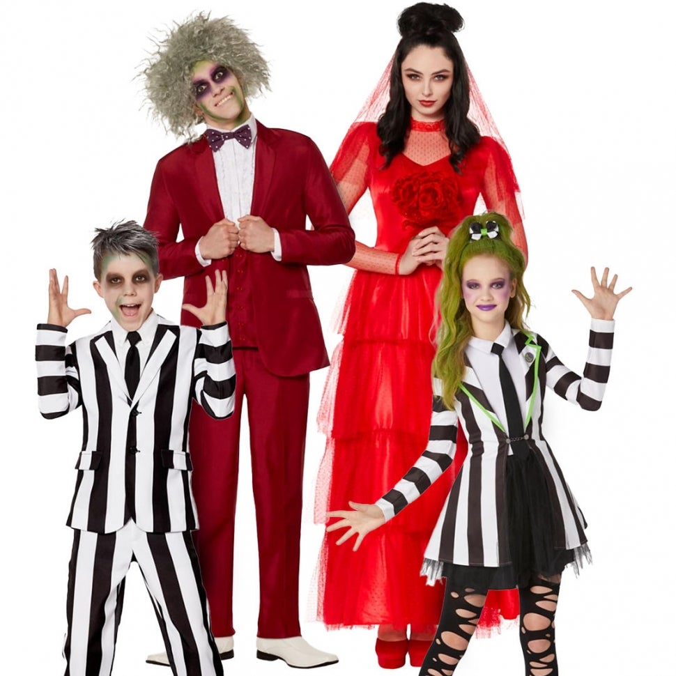Beetlejuice Cast Halloween Costumes 2022