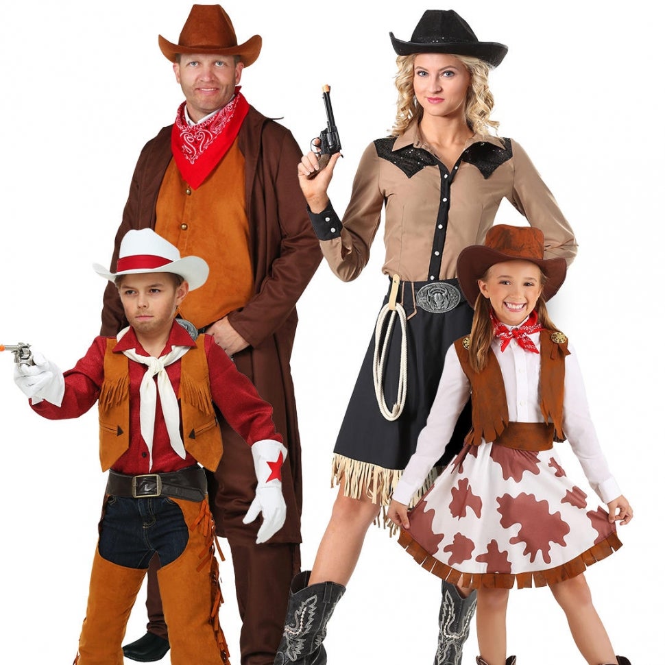 Western family costume