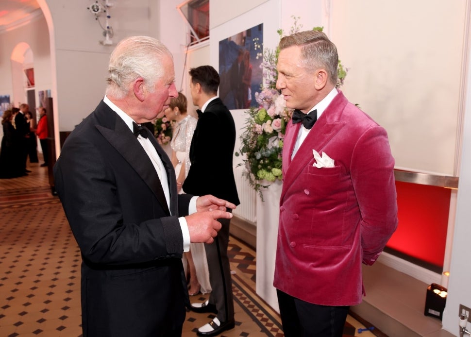 Prince Charles and Daniel Craig