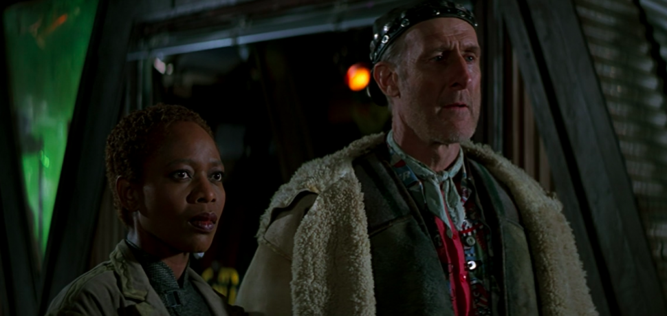 Alfre Woodard and James Cromwell in 'Star Trek: First Contact.'