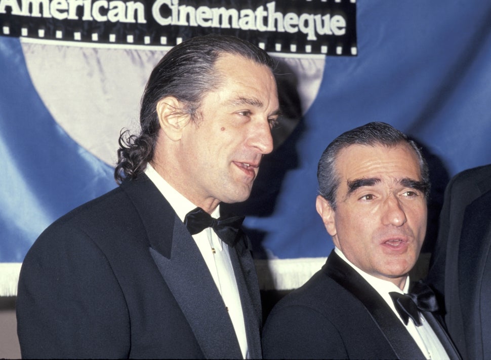 Robert De Niro and Martin Scorsese. 