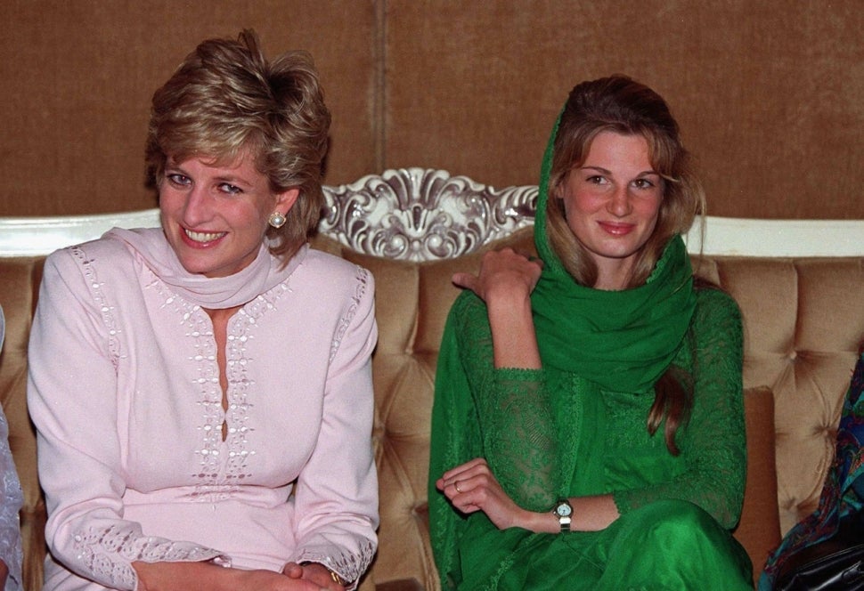 Princess Diana and Jemima Khan