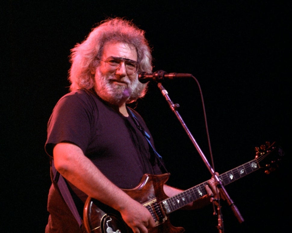 Grateful Dead guitarist Jerry Garcia 