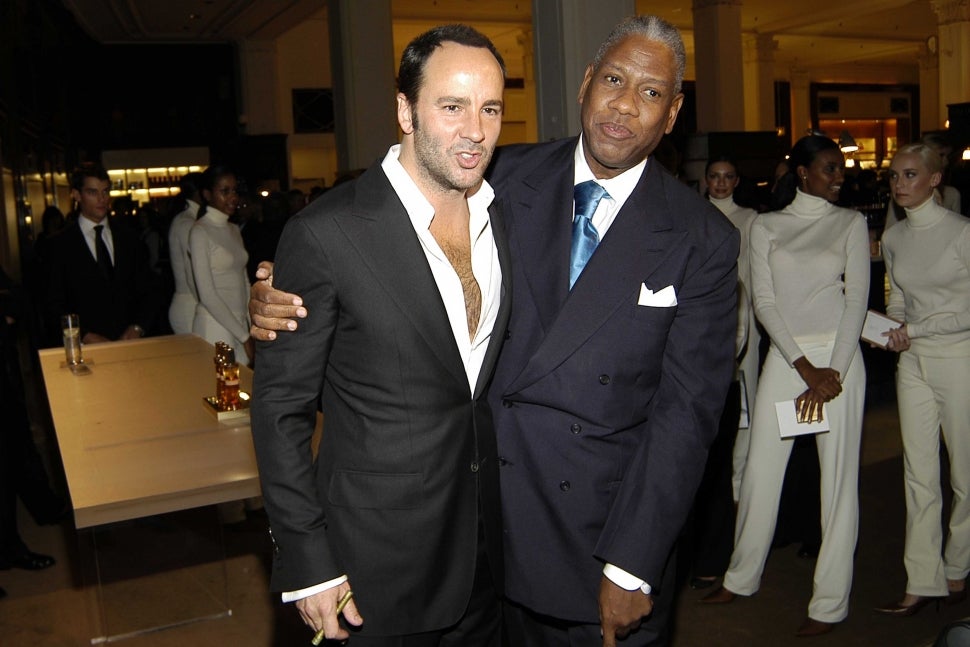Tom Ford and Andre Leon Talley