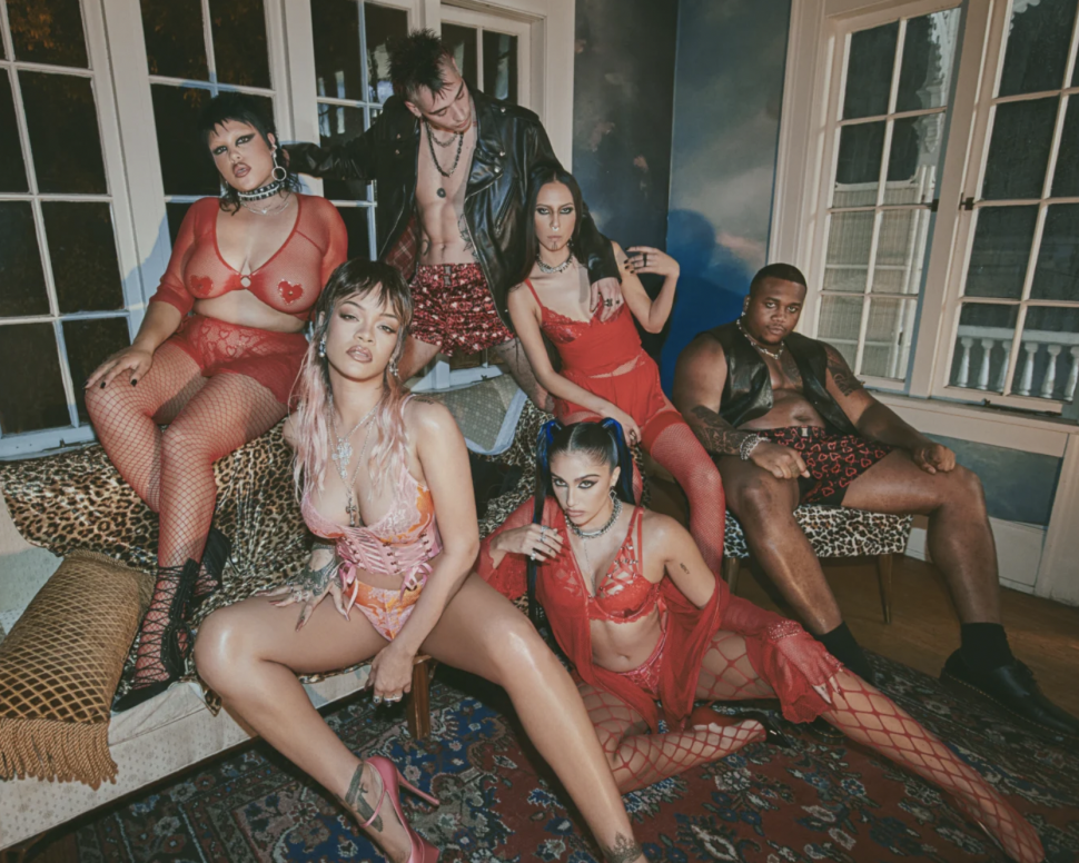Savage X Fenty V Day collection campaign