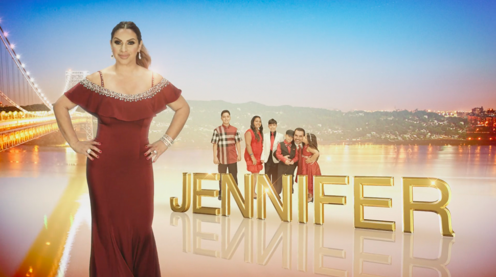 Jennifer Aydin's title card for The Real Housewives of New Jersey