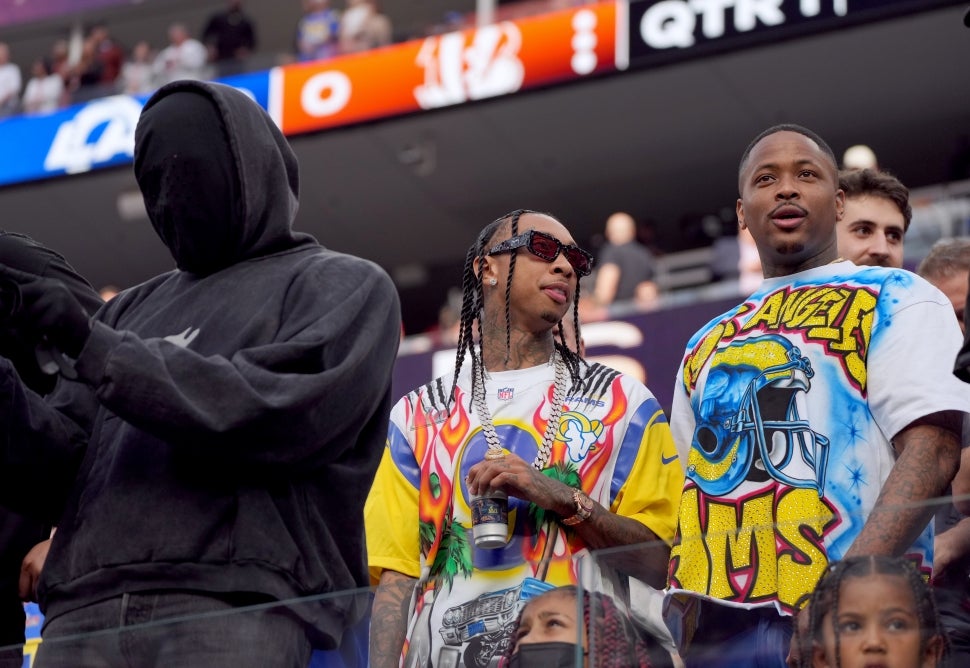 Kanye West, Tyga, and YG 