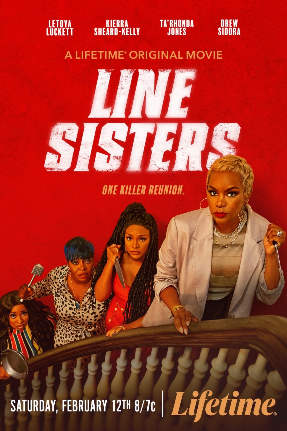 Lifetime's latest thriller Line Sisters stars The Real Housewives of Atlanta's Drew Sidora