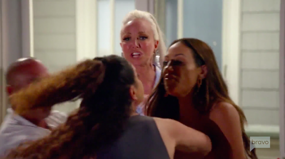 Things get physical between Jennifer Aydin and Melissa Gorga on The Real Housewives of New Jersey