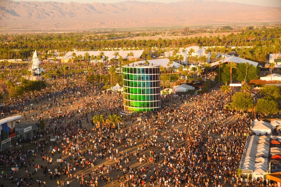 Coachella from above