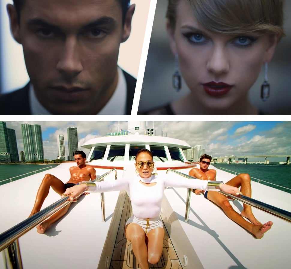 Andrea Denver stars in Taylor Swift's 'Blank Space' and Jennifer Lopez's 'I Luh Ya Papi' music videos.