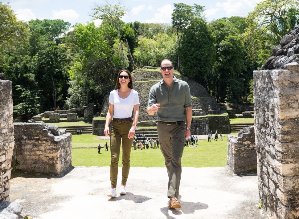 kate middleton and prince william in Belize