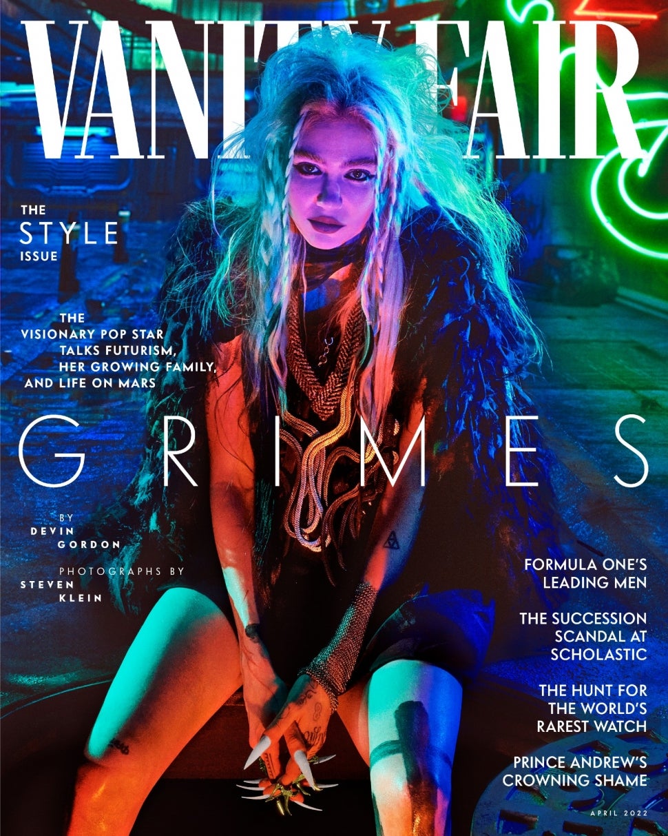 Grimes for 'Vanity Fair'