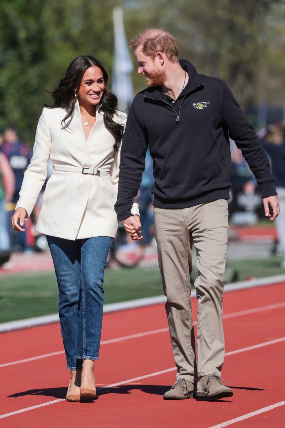 Prince Harry and Meghan Markle Invictus Games Day 2