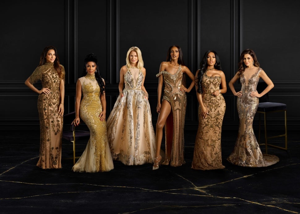 The season 1 cast of Bravo's The Real Housewives of Dubai