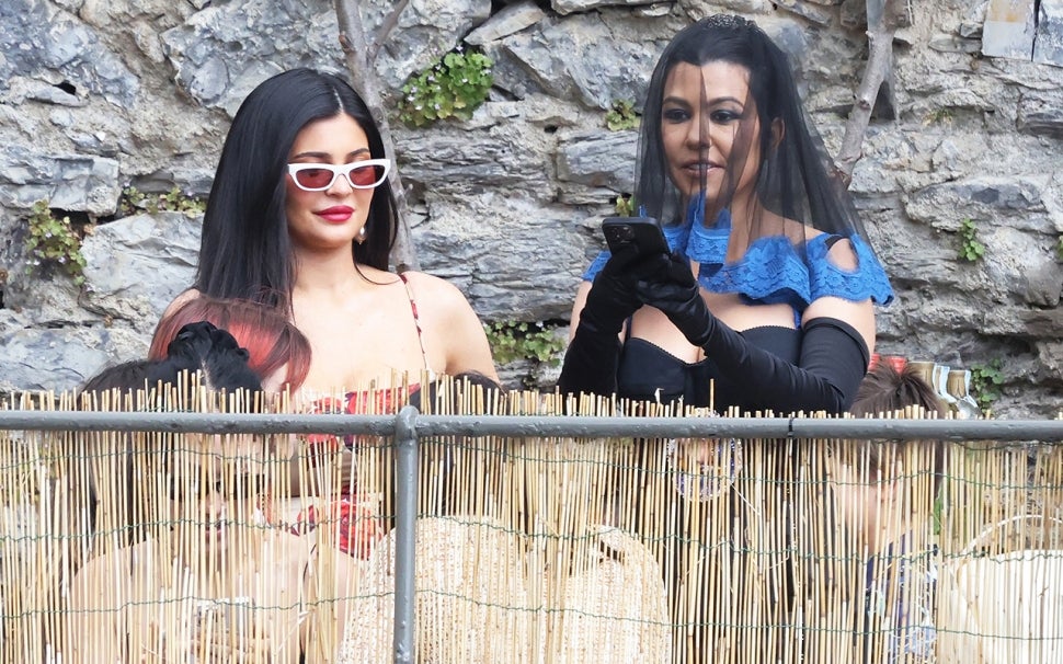Kourtney Kardashian and Kylie Jenner