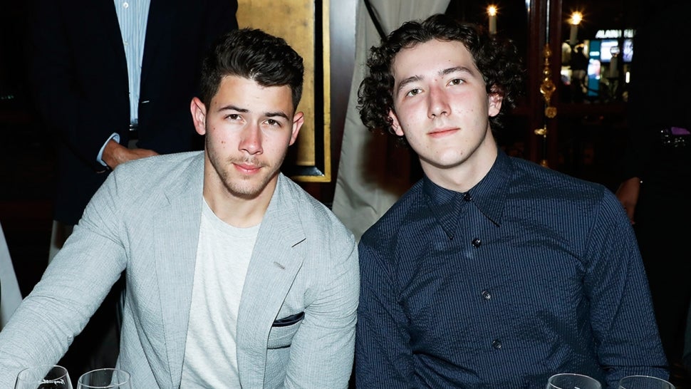 Nick Jonas and Frankie Jonas