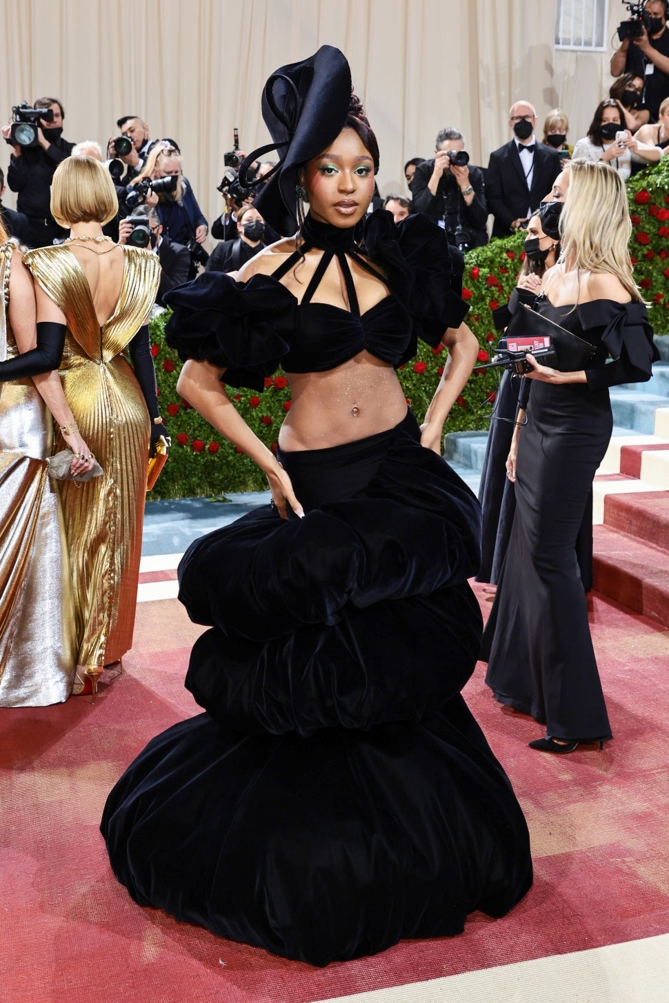 Normani attends The 2022 Met Gala Celebrating "In America: An Anthology of Fashion" at The Metropolitan Museum of Art on May 02, 2022 in New York City. 