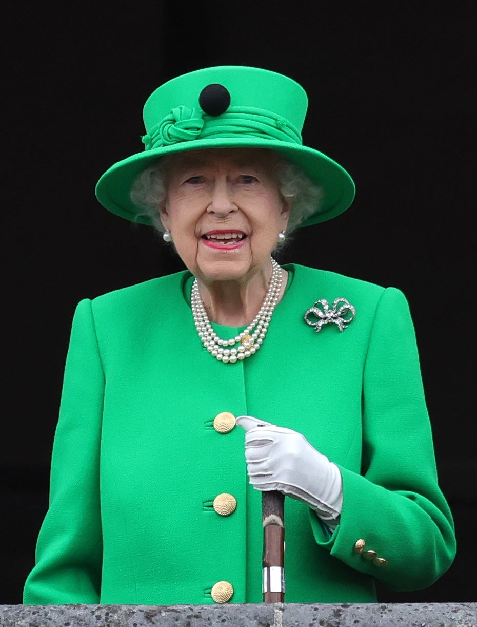 The Queen surprised royal watchers from Buckingham Palace 