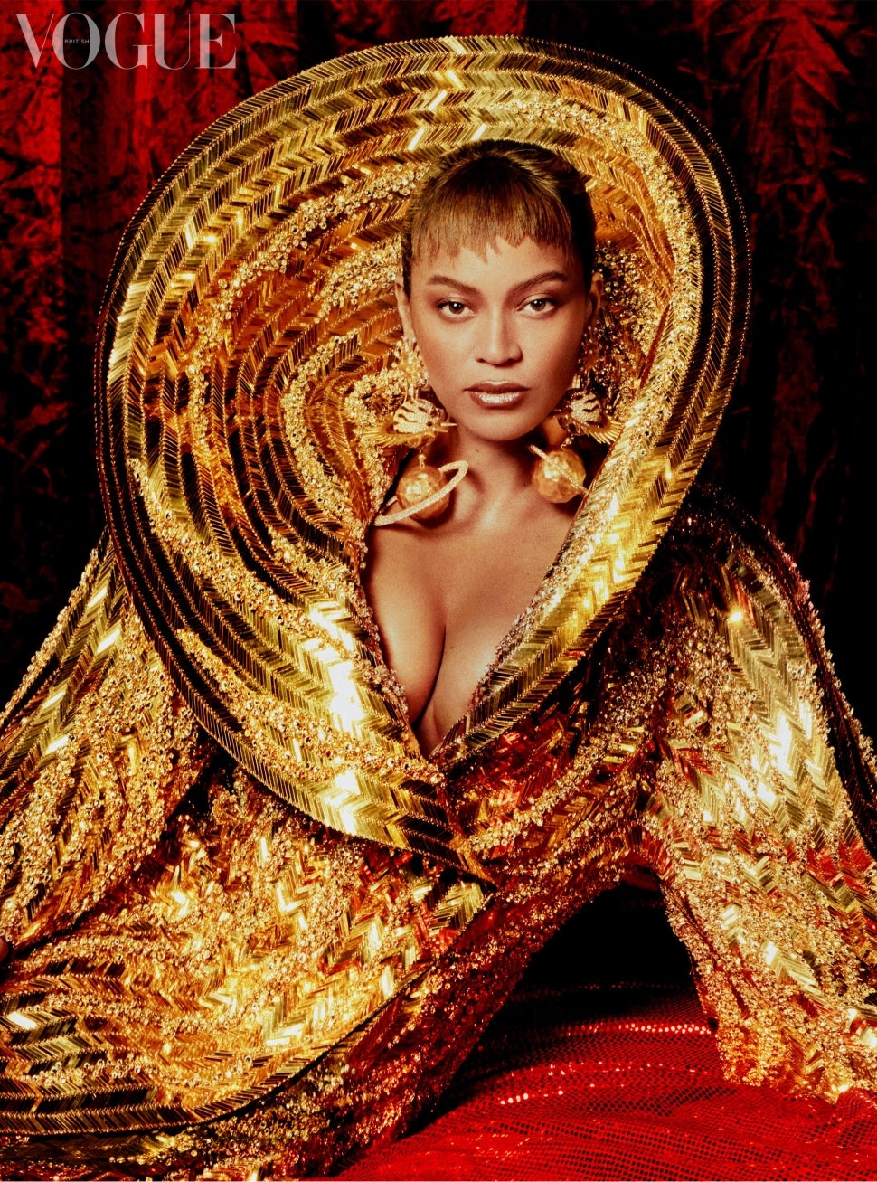Beyonce British Vogue