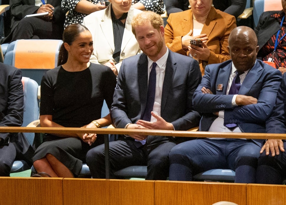 Prince Harry and Meghan Markle attend the UN General Assembly