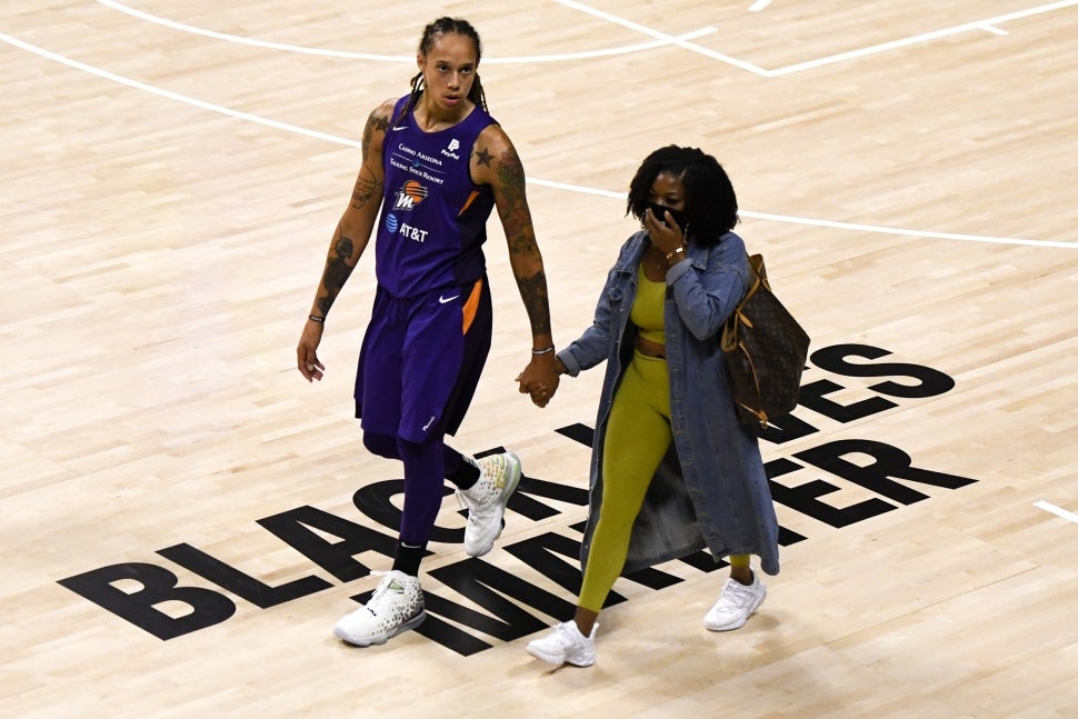 Brittney Griner and wife