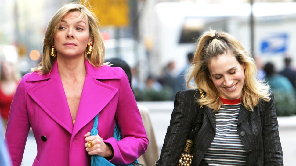 Kim Cattrall and Sarah Jessica Parker Sex And The City
