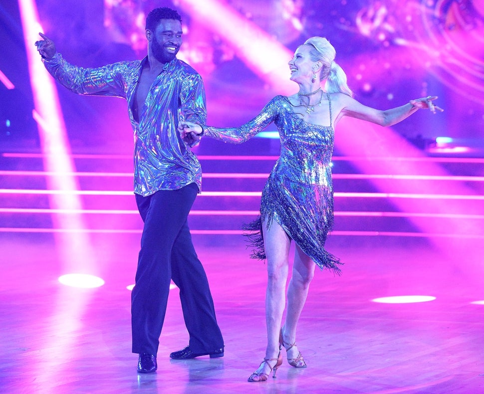 Keo Motsepe and Anne Heche Dancing with the Stars