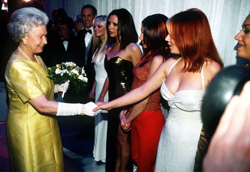 Queen Elizabeth II and Spice Girls