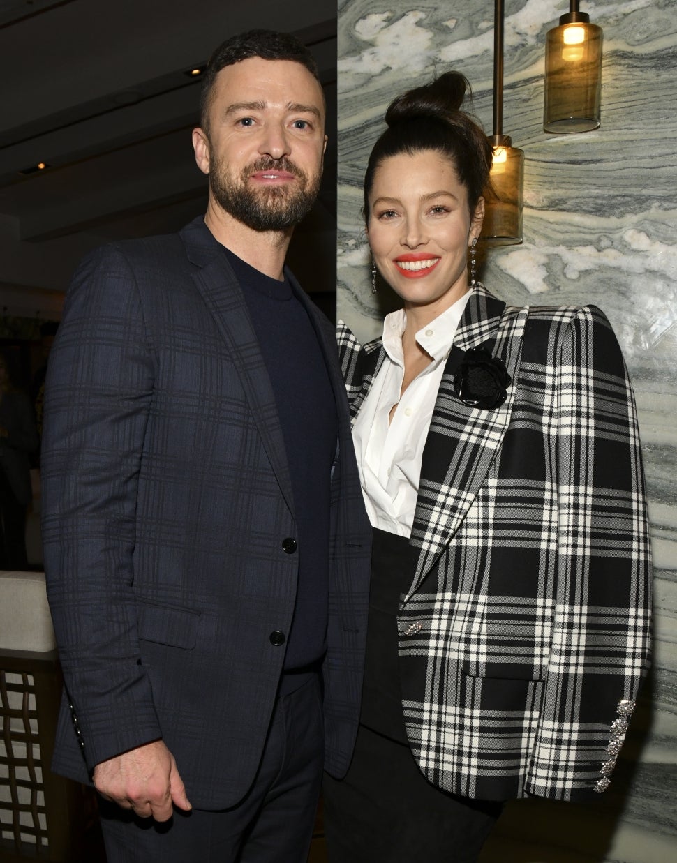 Justin Timberlake and Jessica Biel 2020