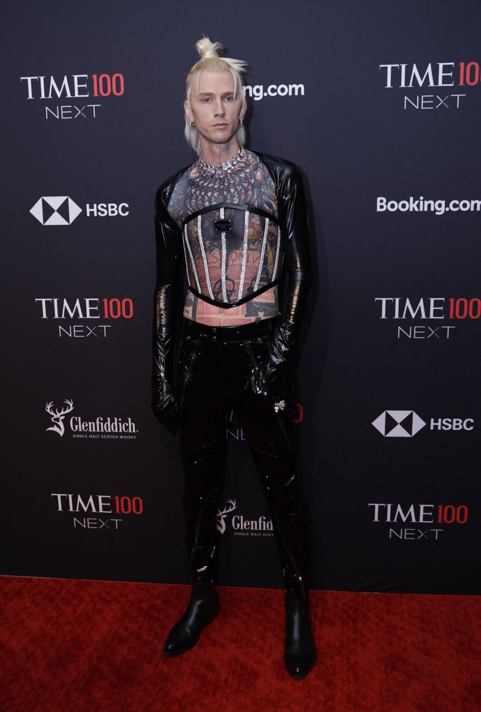 Megan Fox Wore Maison Yeya & Machine Gun Kelly Wore Dolce & Gabbana To TIME100 Next