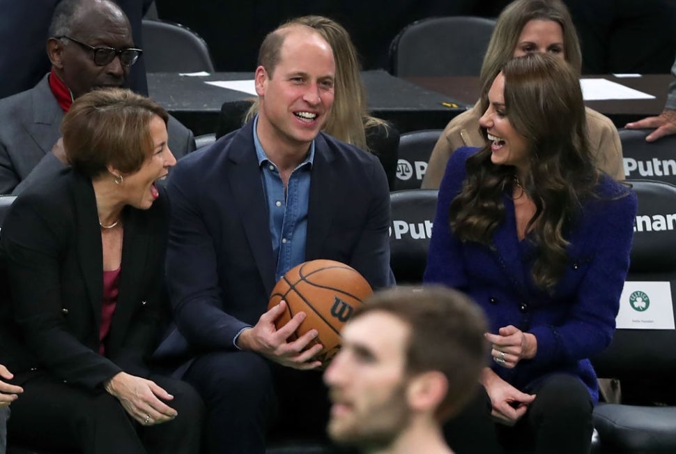 Kate Middleton and Prince William Attend Boston Celtics Game During U.S.  Visit: PICS | Entertainment Tonight