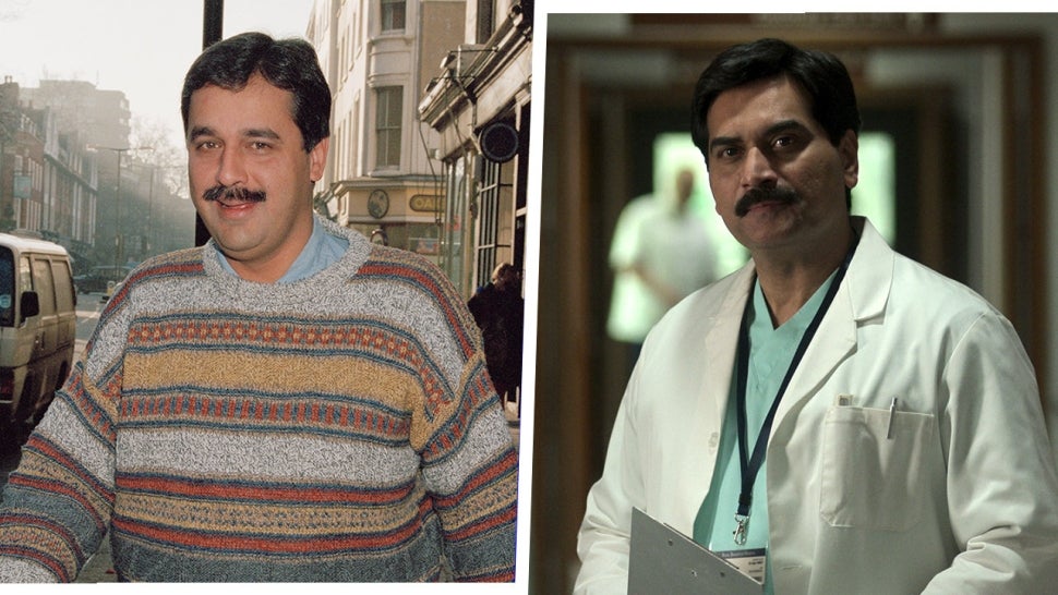 Hasnat Khan in real life and on 'The Crown'