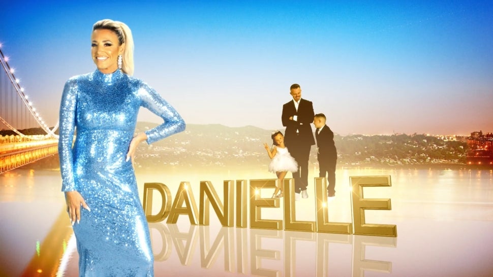 Danielle Cabral's intro card for season 13 of The Real Housewives of New Jersey