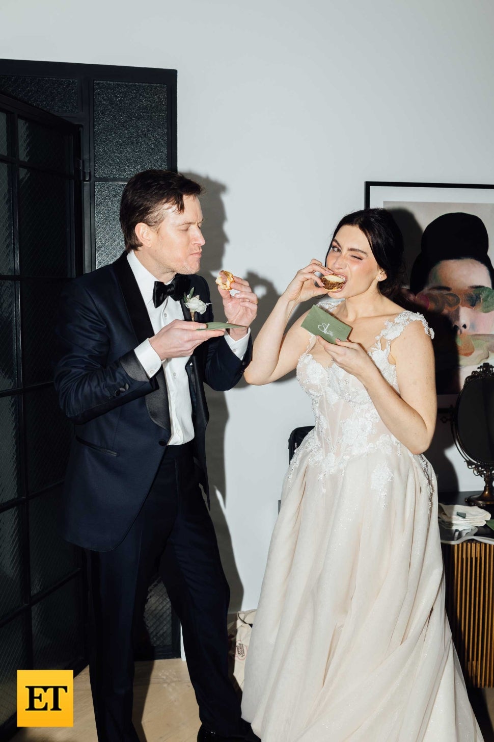 Gene Simmons' Daughter Sophie Wears Wedding Dresses To