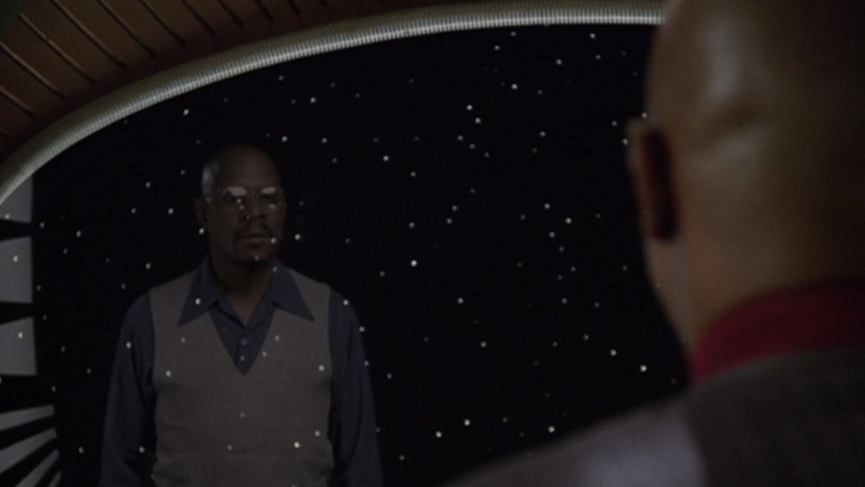 Avery Brooks as Captain Sisko as Benny Russell in 'Deep Space Nine.'
