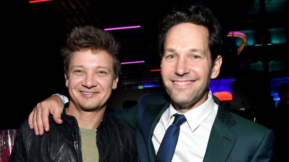 Jeremy Renner and Paul Rudd in 2020