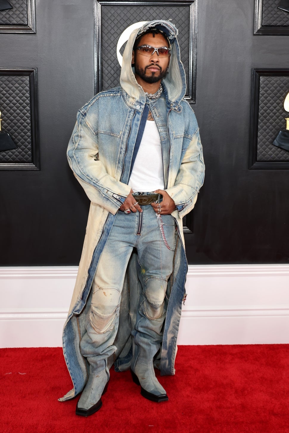 Miguel at the 2023 GRAMMYS