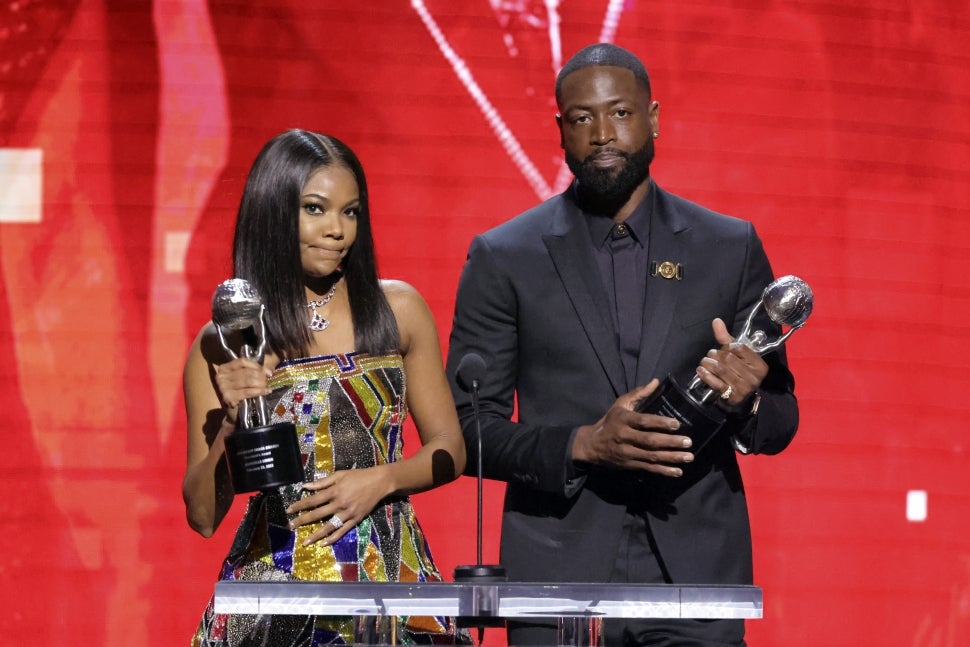 Gabrielle Union and Dwyane Wade honored with the President's Award 