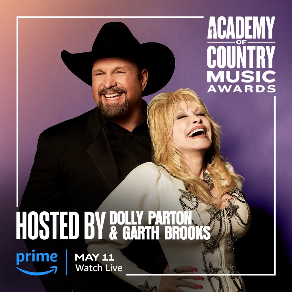 Garth Brooks and Dolly Parton to host the ACM Awards 